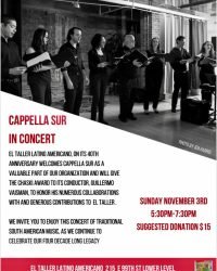 8 Cappella Sur Nov.3 2019
